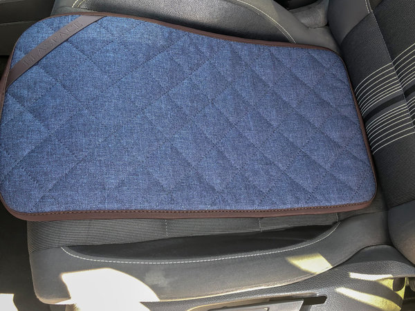 Elaspace® orthopädisches Klimasitzkissen für PKW Autositz | blau